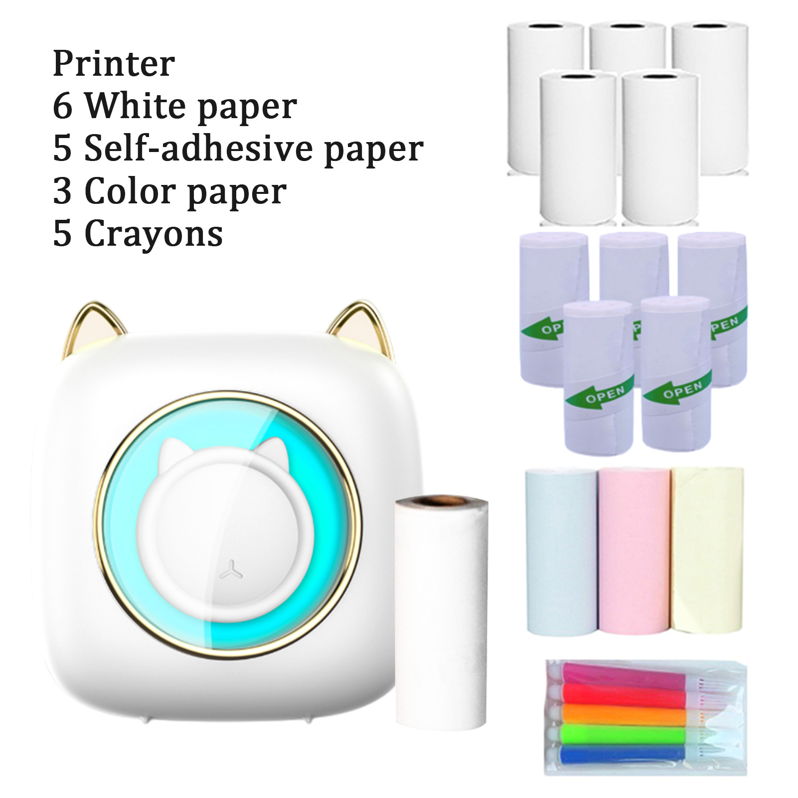 【Nuevo】C23 Impresora térmica p - Mini Pocket Thermal Printer Paper Roll reseña y precio
